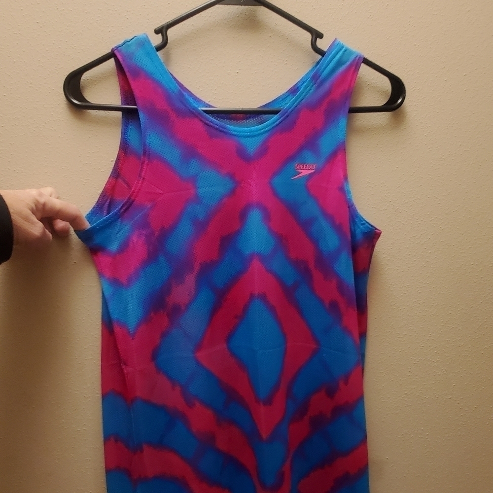 Womens speedo swim cover up. Beautiful colors pink blue purple - Picture 3 of 14